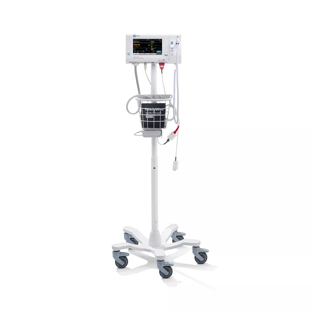 Welch Allyn Connex Spot Monitor - Portable Vital Signs Monitor for Blood Pressure, Pulse Oximetry & Temperature - Ideal for Clinics, Home Healthcare & Emergency Use