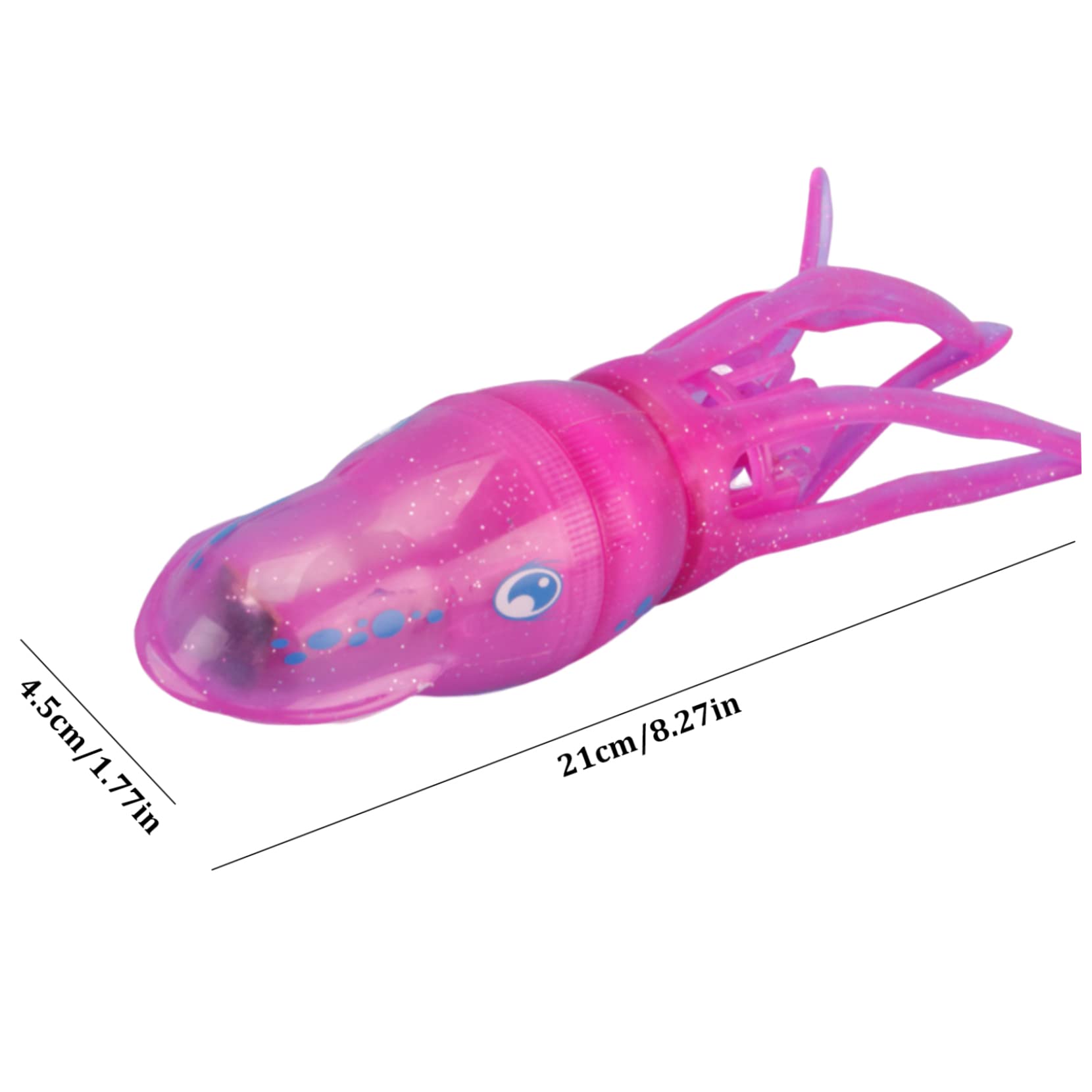 Electric Robotic Swimming Octopus Toy - Interactive Pool Bath Toy for Kids, Swimming Training Aid, Fun Underwater Diving Fish Toy (Red) - Perfect for Pool Parties, Bath Time & Swim Lessons