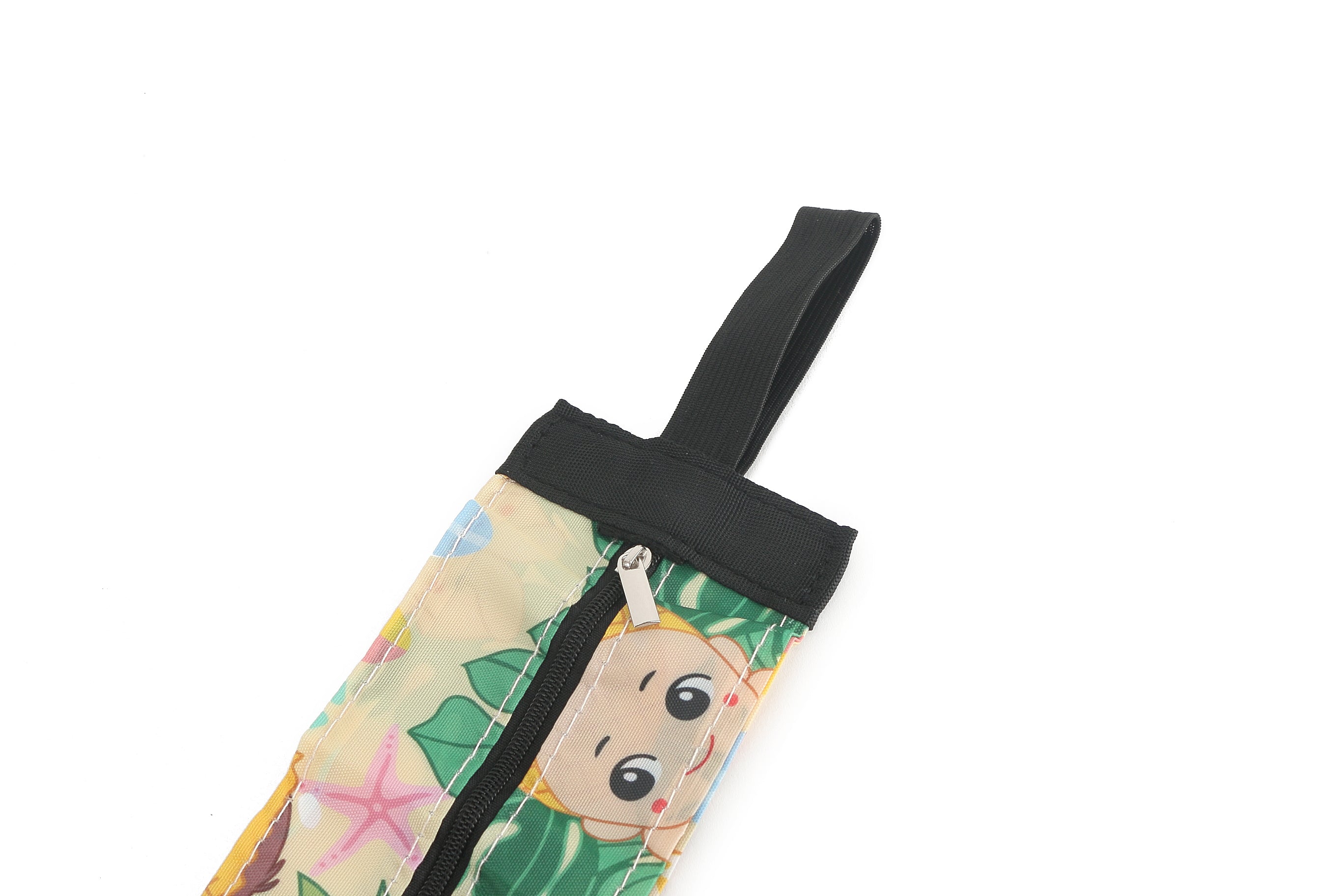Foldable Reusable Shopping Bag - Jazmine Labubu Yellow Cute Cartoon Design for Groceries, Travel & Daily Use