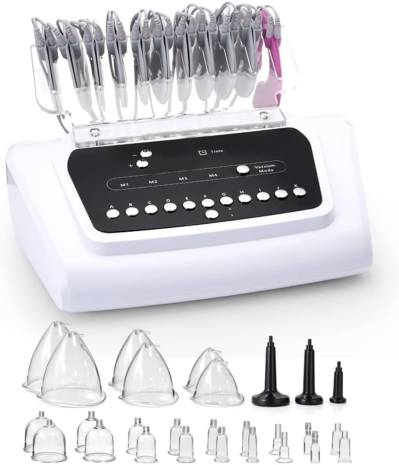 Professional Elitzia ET33J4 EMS Machine - 2-in-1 Electronic Muscle Stimulator for Body Shaping, Weight Loss & Skin Tightening | Home Fitness & Muscle Training Device for Toning & Recovery