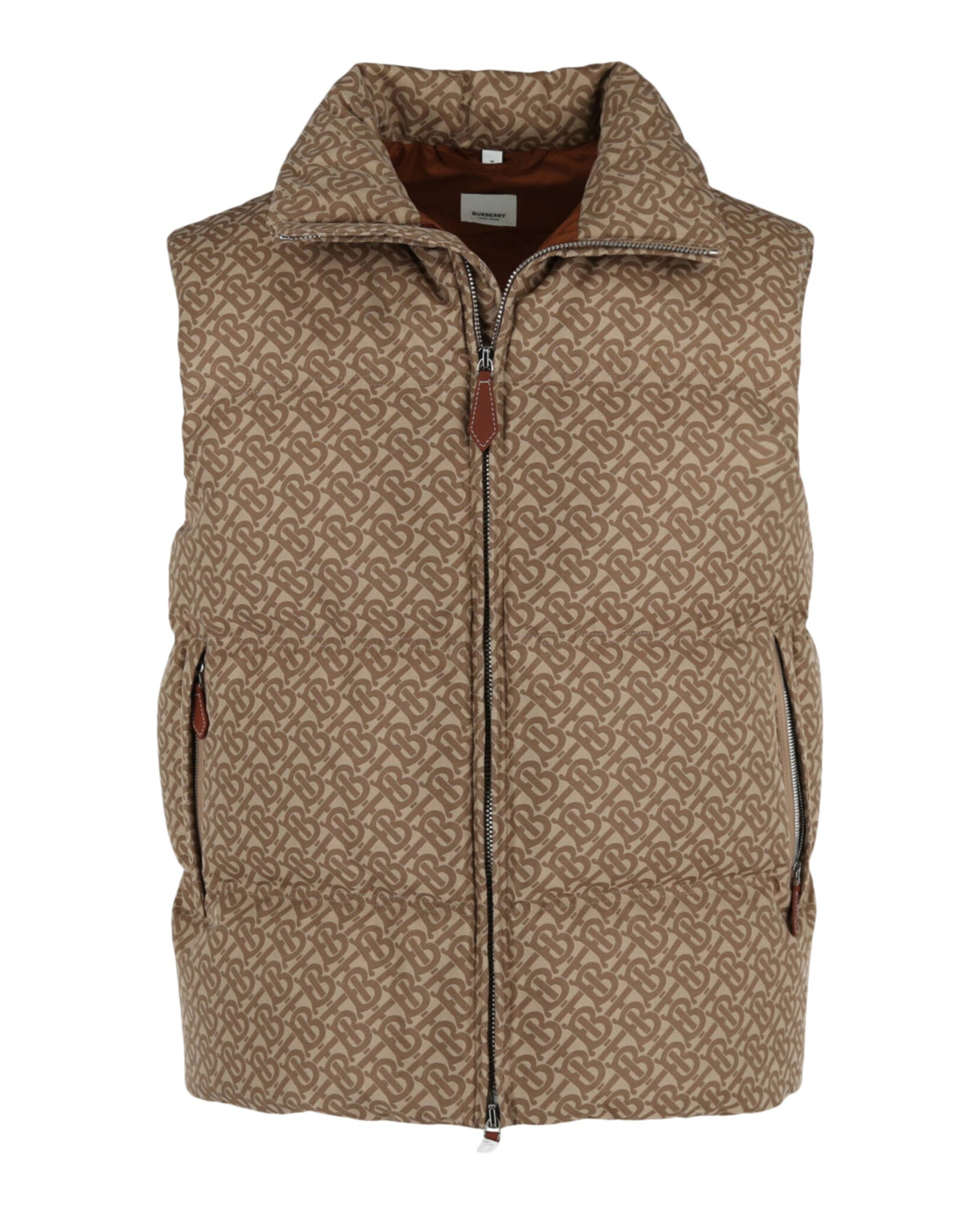 TB Logo Puffer Vest for Men & Women - Lightweight Quilted Down Jacket for Outdoor Activities, Hiking, and Winter Fashion