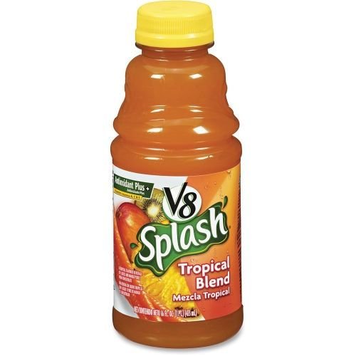 Campbell's V8 Splash Blend Fruit Juice - Tropical Flavored Juice Drink - Perfect for Breakfast, Lunch, or On-the-Go Hydration