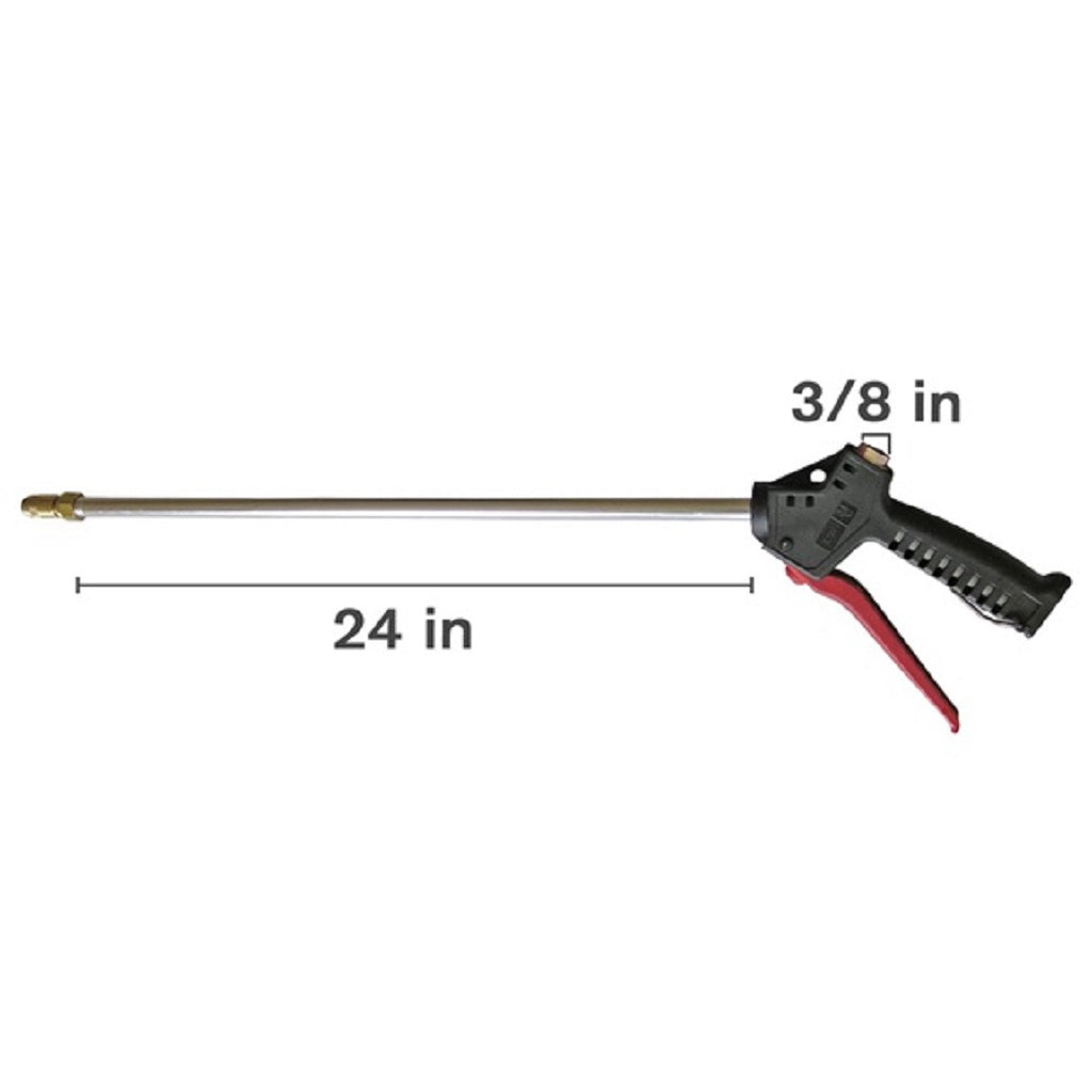 Premium Pistol Grip Spray Gun - Heavy Duty Chemical & Fertilizer Applicator with Extension Lance - Ideal for Agricultural, Lawn Care & Garden Maintenance