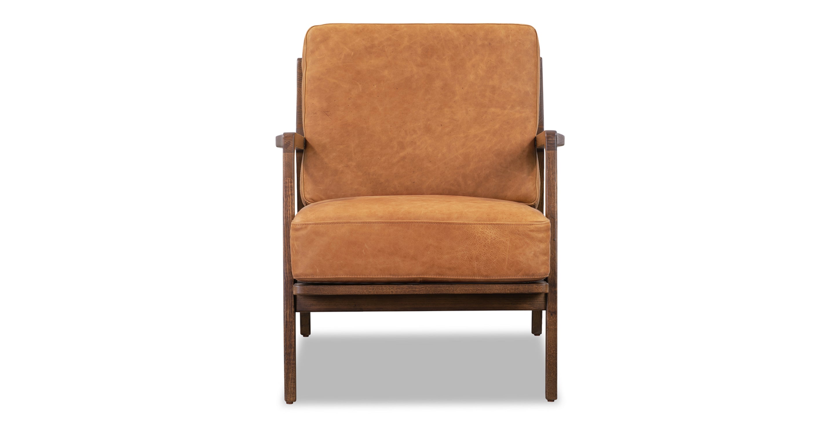 Premium Verity Genuine Leather Lounge Chair - Modern Comfort for Living Room, Office & Reading Nook - Perfect Relaxation & Stylish Home Decor