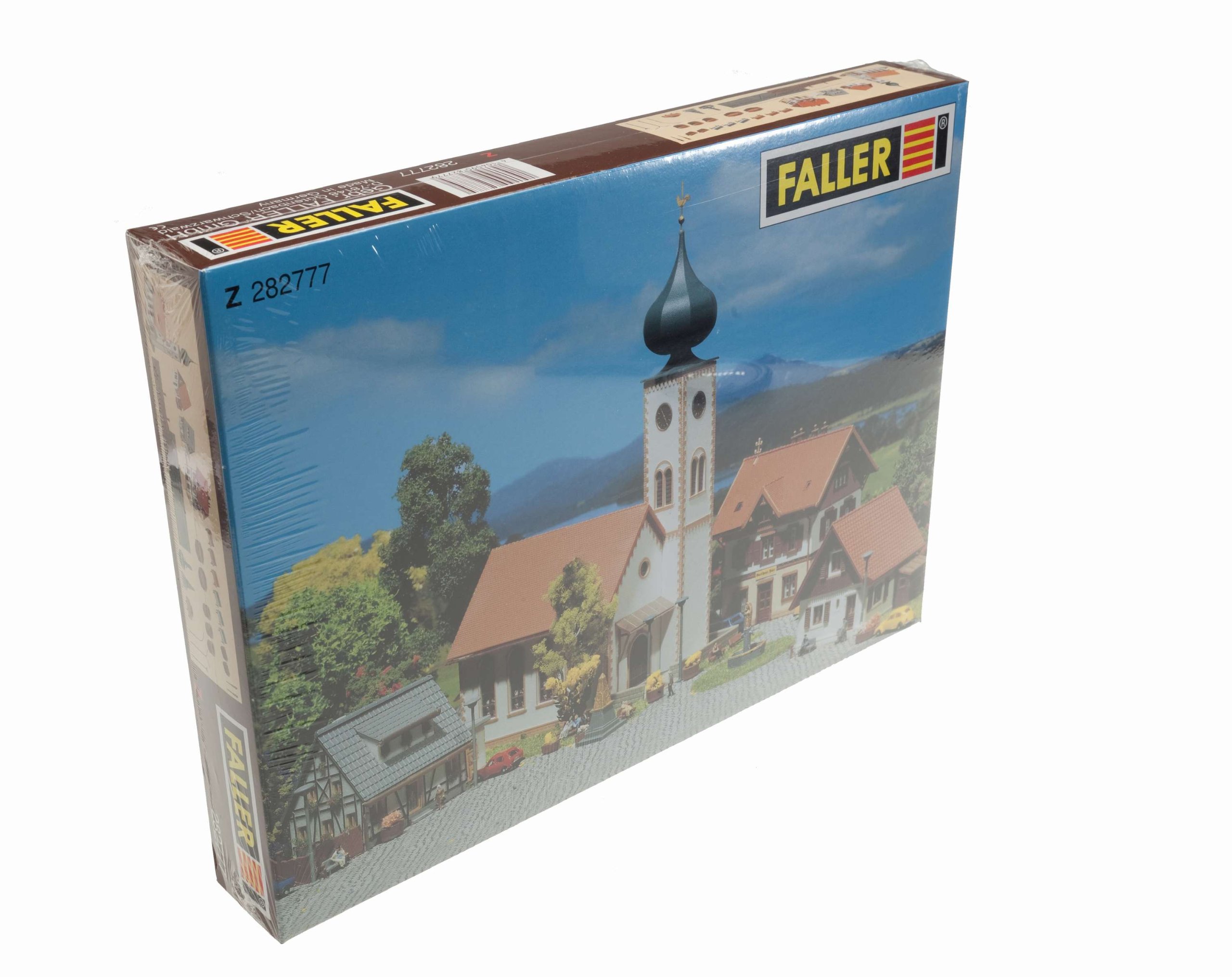 Faller 282777 Z Scale Village Building Kit - Miniature Model Train Accessory for Scenic Railroad Layouts & Dioramas