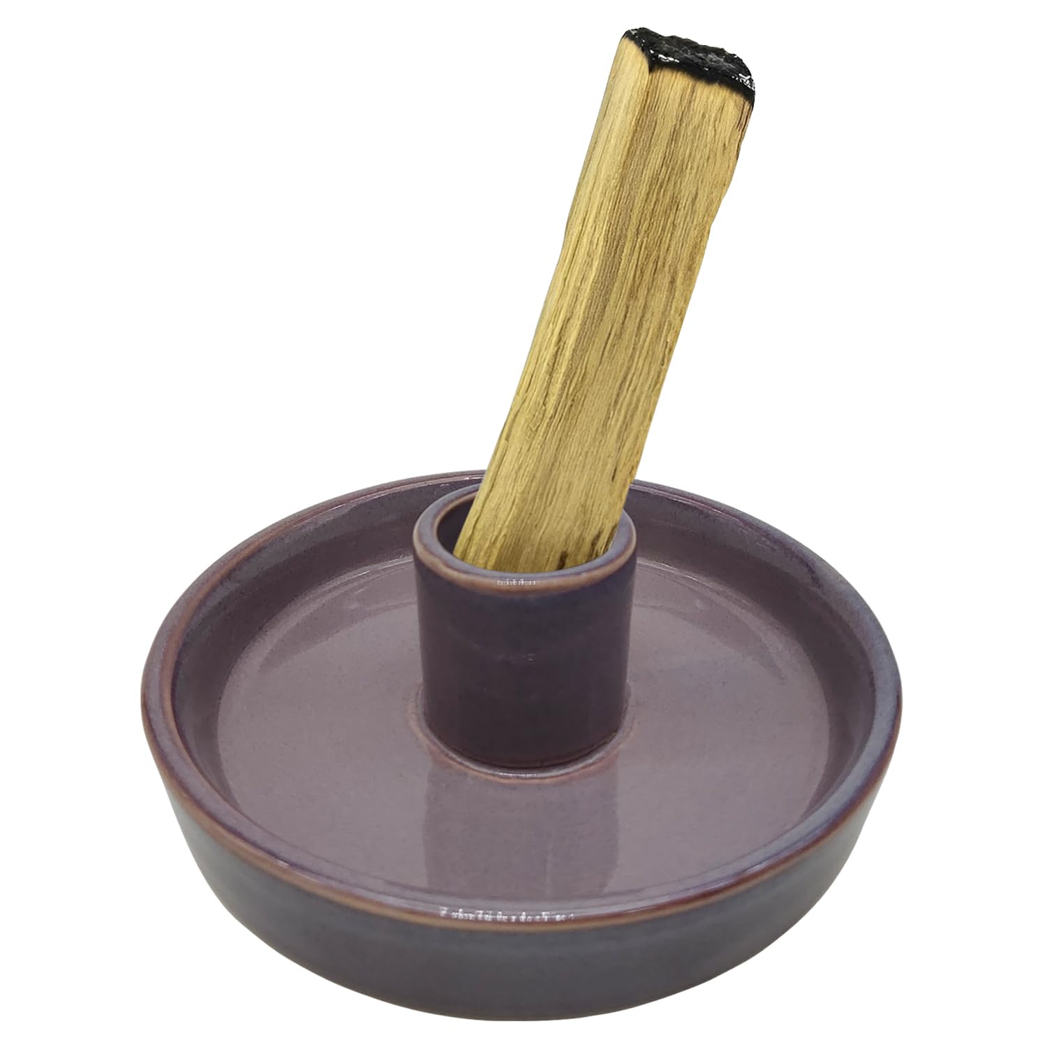 Premium Ceramic Palo Santo Holder for Burning Sticks - Aesthetic Pink Palo Santo Burner for Meditation, Yoga & Home Aromatherapy
