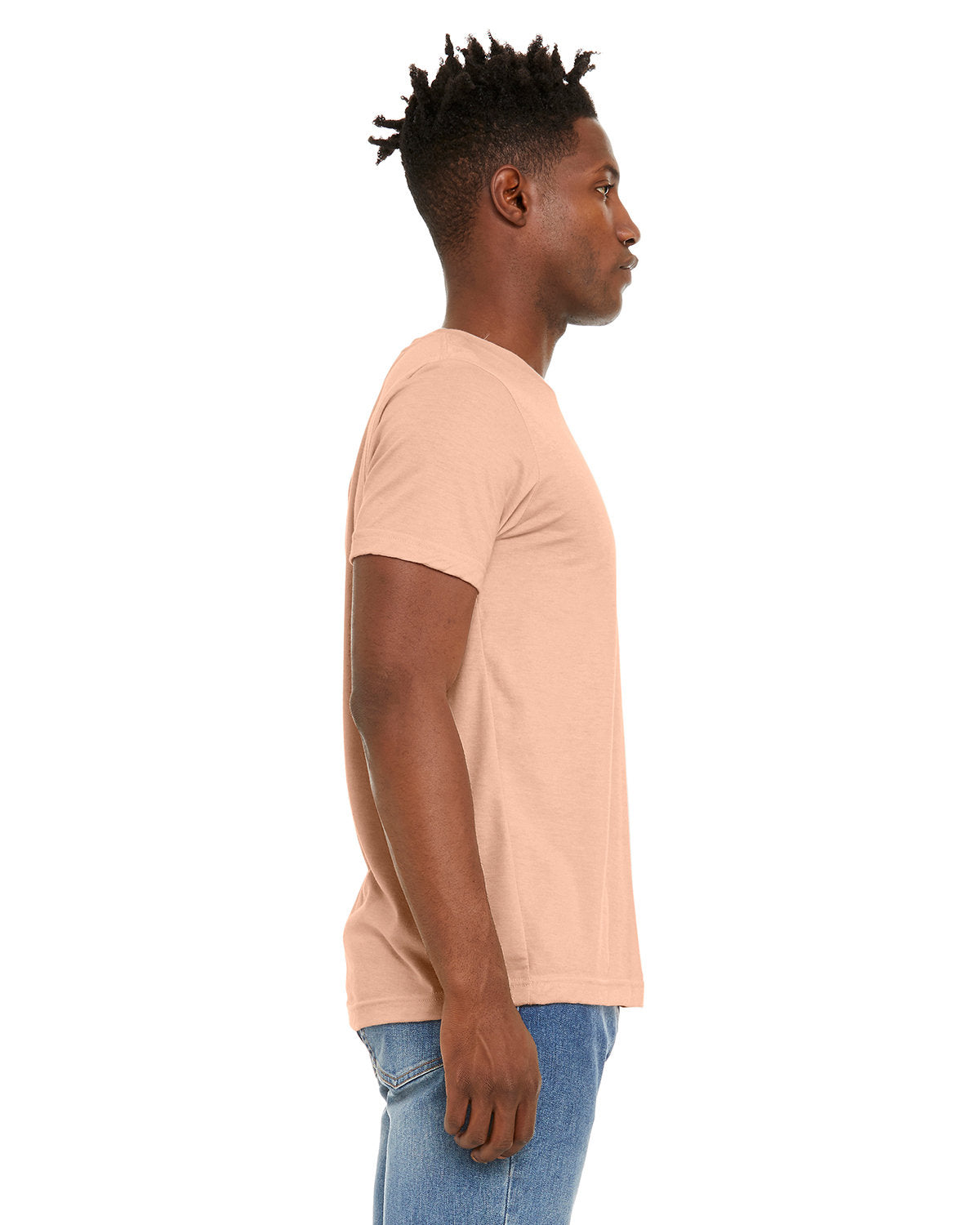 Bella + Canvas 3301C Unisex Sueded T-Shirt - Soft Comfortable Crew Neck Tee for Men & Women - Perfect for Casual Wear, Layering & Everyday Outfits