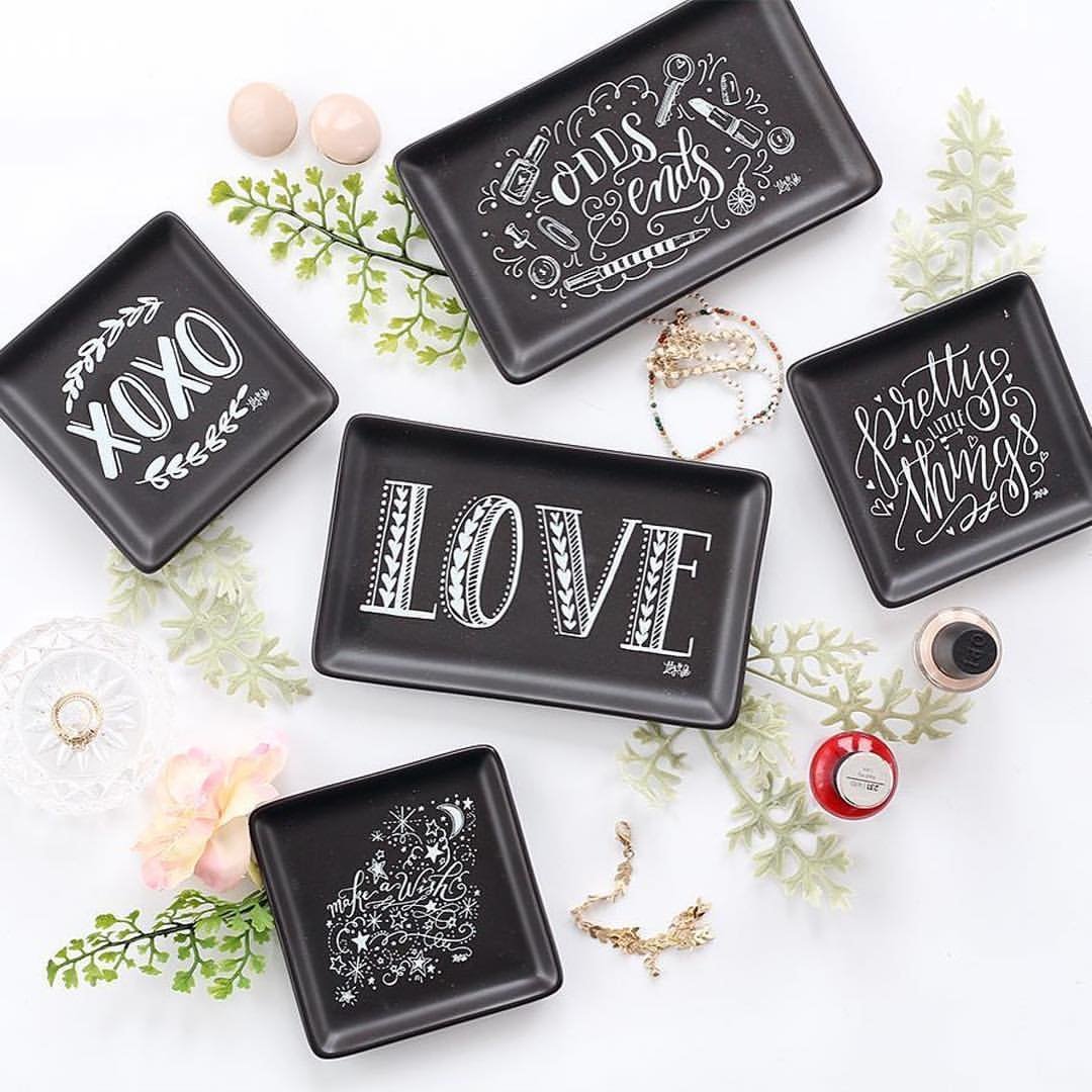 Wish Trinket Tray - Jewelry Organizer for Home Decor