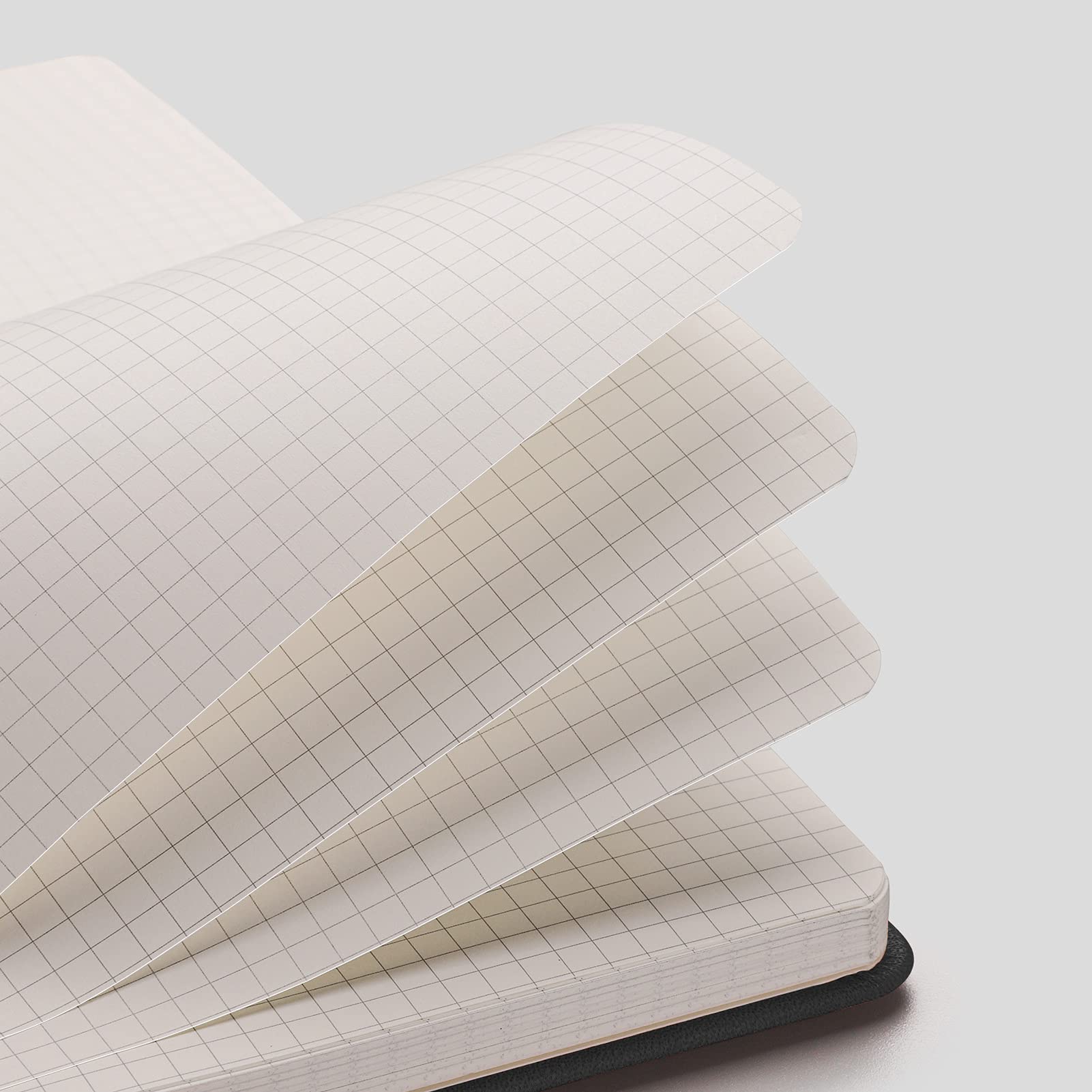 AHGXG 2-Pack A5 Graph Paper Notebook - 384 Page Grid Journal for Math & Science, 5.75