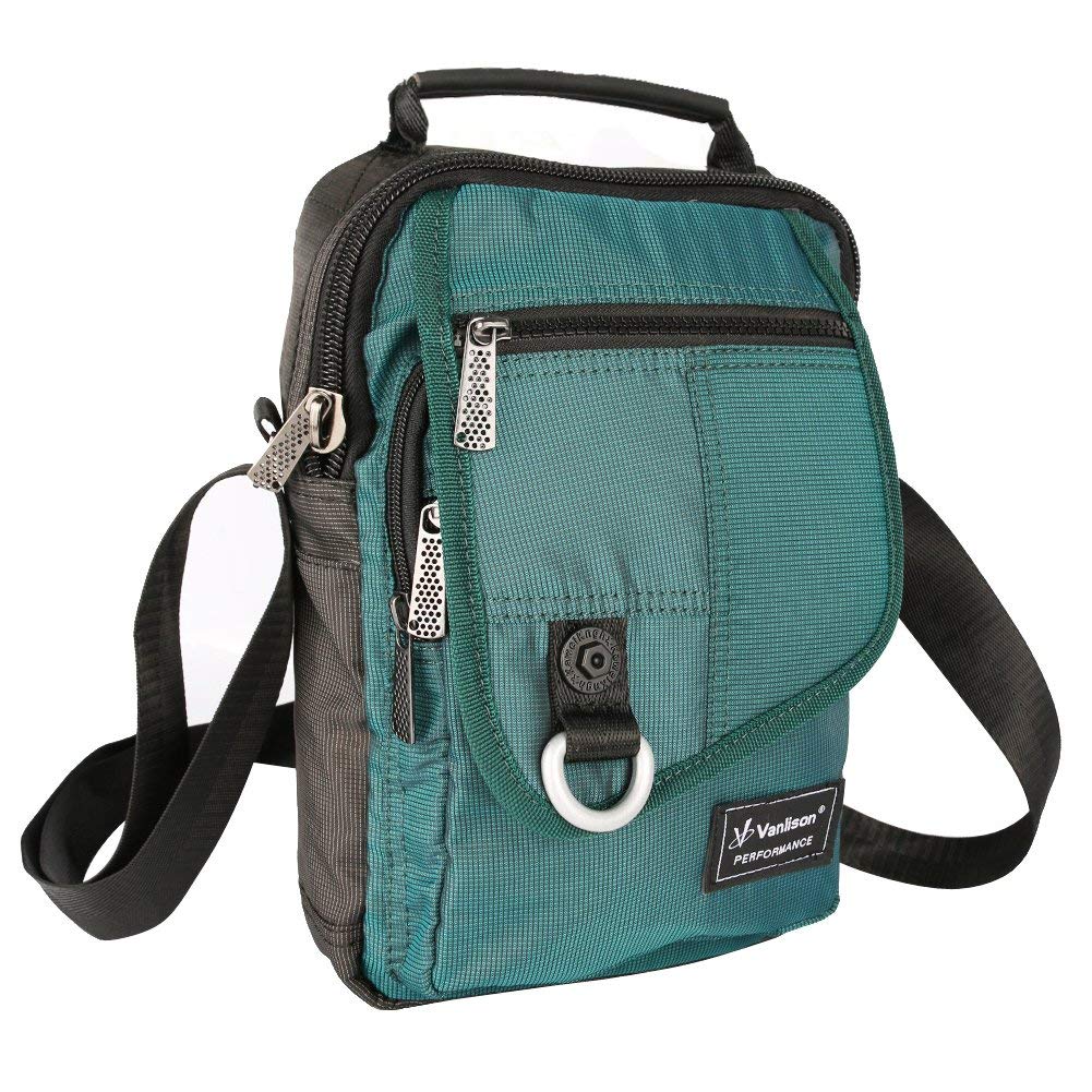 Stylish Vertical Messenger Bag - Crossbody & Shoulder Work Satchel for iPad, Tablet, Kindle | Perfect for Commuting, Business Travel & College Campus Use