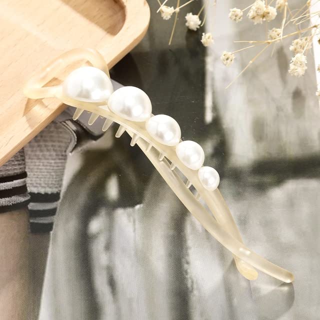 Stylish Metal Hair Claw Clip for Women - Strong Hold Hair Clutch for Thick Hair - Perfect for Ponytails, Buns & Everyday Hairstyles