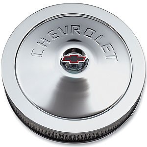 Genuine GM Performance 12342071 Chrome Air Cleaner & Bowtie Nut Kit - High-Performance Engine Upgrade for Chevy, GMC, Cadillac Vehicles (Racing, Car Shows, Restoration Projects)