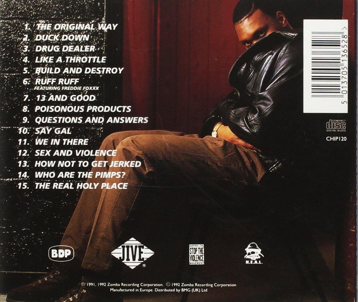 Boogie Down Productions Presents: Sex and Violence - Classic Hip Hop Album for Music Lovers & Collectors | Perfect for Vinyl Enthusiasts & 90s Rap Fans