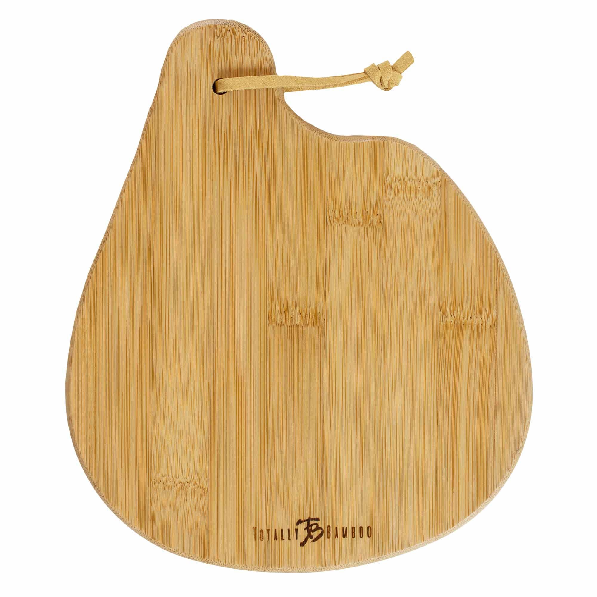 Premium Tonga Wood Serving Board with Cheese Knife - 7 1/8