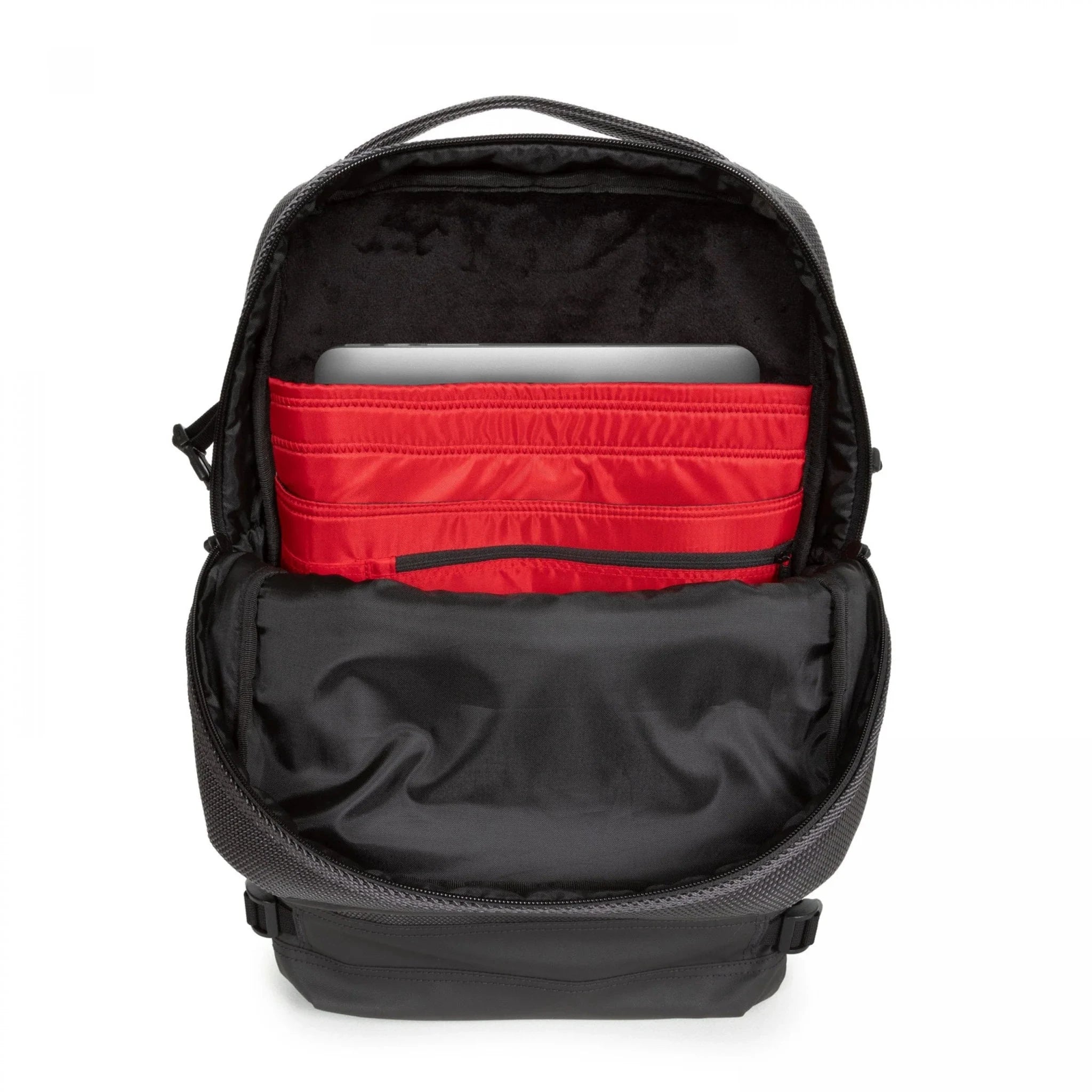 Eastpak Tecum M CNNCT Backpack - Lightweight Laptop Backpack for School & Travel, Water-Resistant, Grey Accent | Perfect for College Students & Commuters