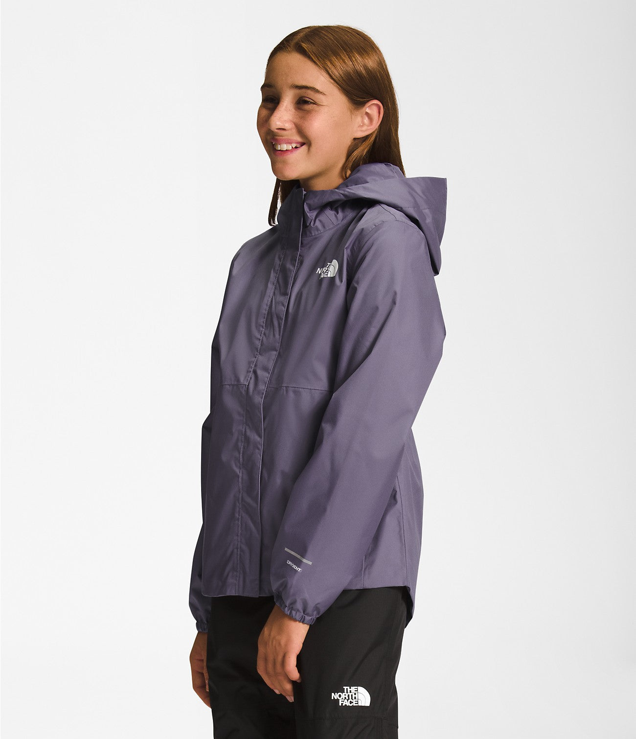 Antora Waterproof Rain Jacket for Girls - Lightweight & Breathable Windproof Outerwear for School, Hiking & Outdoor Activities