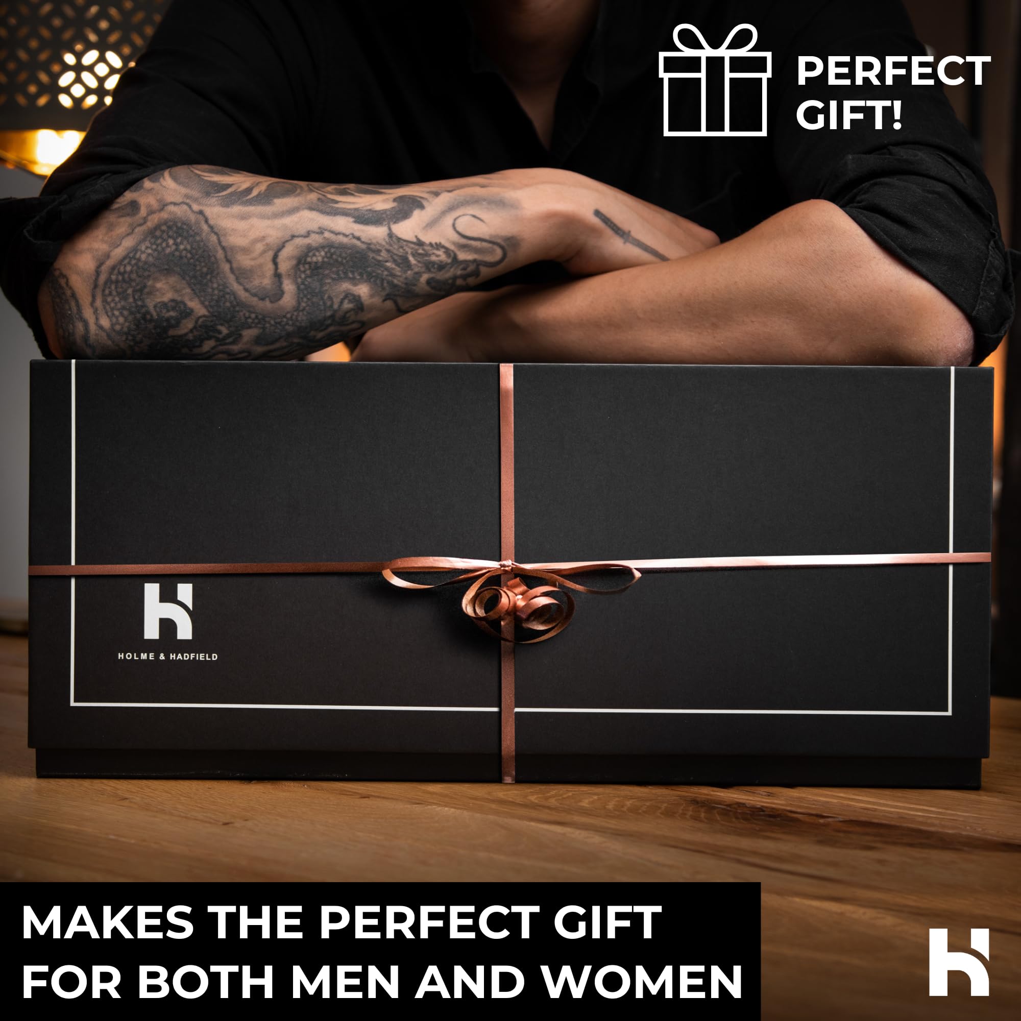 Premium Sunglasses Organizer & Display Stand by Holme & Hadfield - Stylish Sunglasses Storage for Home, Office, or Retail Display - Perfect for Organizing, Protecting, and Showcasing Your Sunglasses Collection