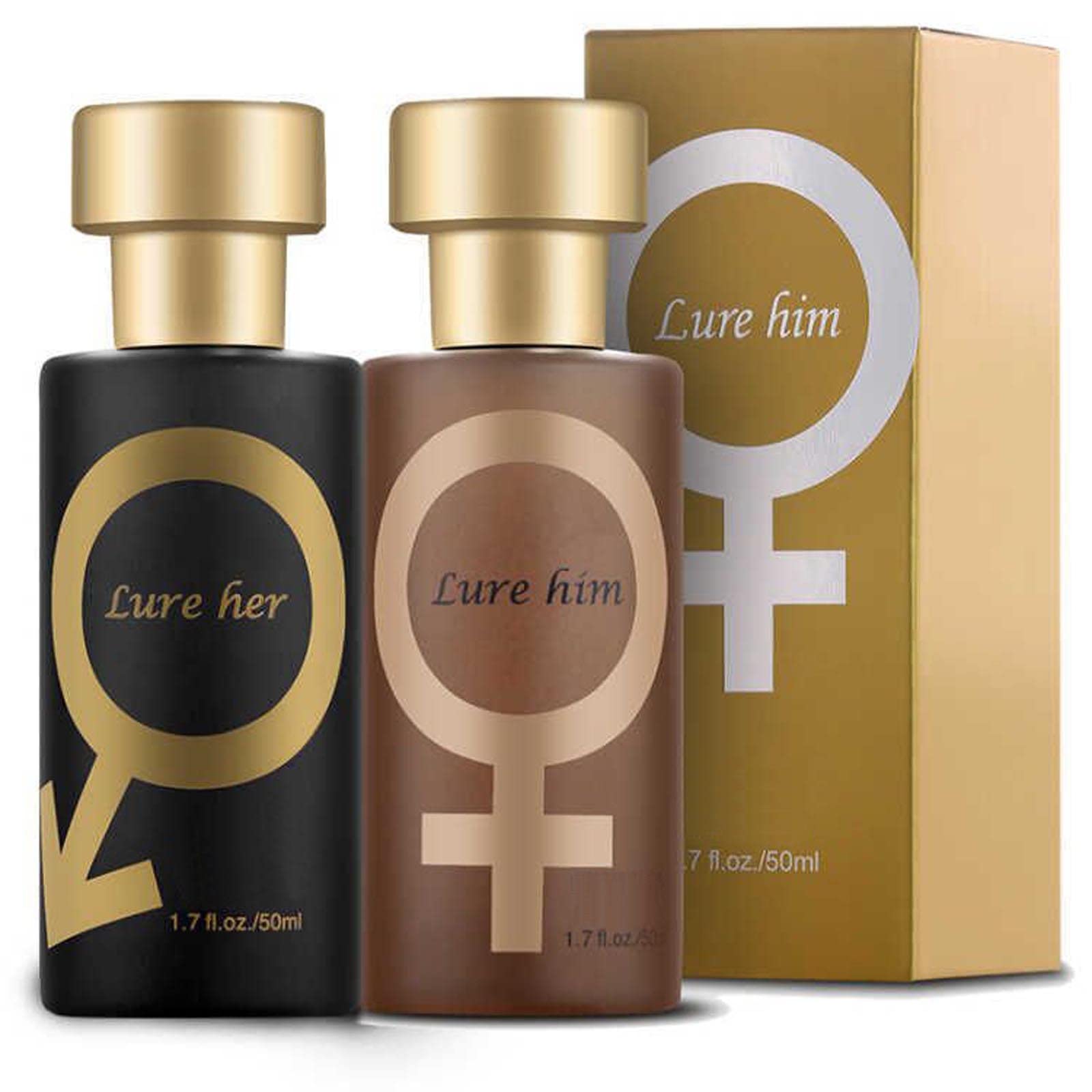 Venom-Love Cologne for Men - Golden Lure Pheromone Perfume Spray | Long Lasting Fragrance to Attract Women | Romantic Dates & Night Out Essential