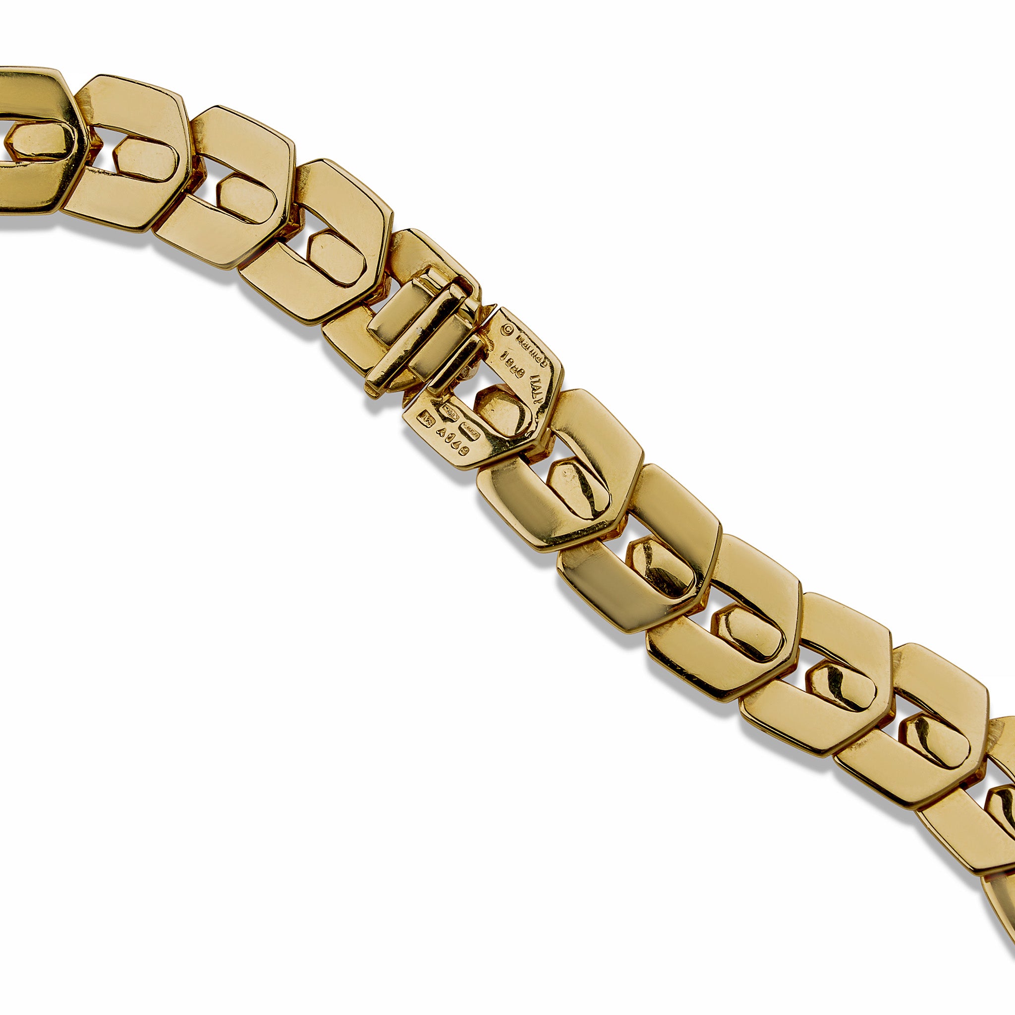 Marina B. 18K Gold Hexagon Necklace for Women - Elegant Luxury Jewelry Gift for Anniversary, Birthday & Special Occasions