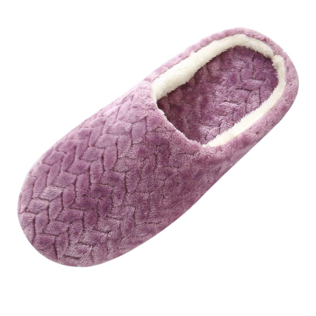 Cozy Cotton Slippers for Women & Girls - Warm Anti-Slip Indoor House Shoes with Non-Slip Sole - Perfect for Winter, Home, Office & Relaxation