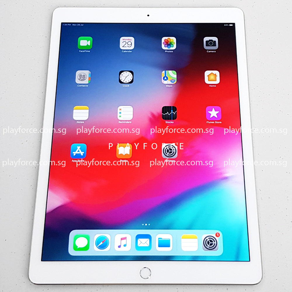 Apple iPad Pro 12.9-inch 1st Generation (128GB, Wi-Fi, Silver) - Powerful Tablet for Work, Study & Entertainment | Fast Performance, Stunning Retina Display, Portable Design