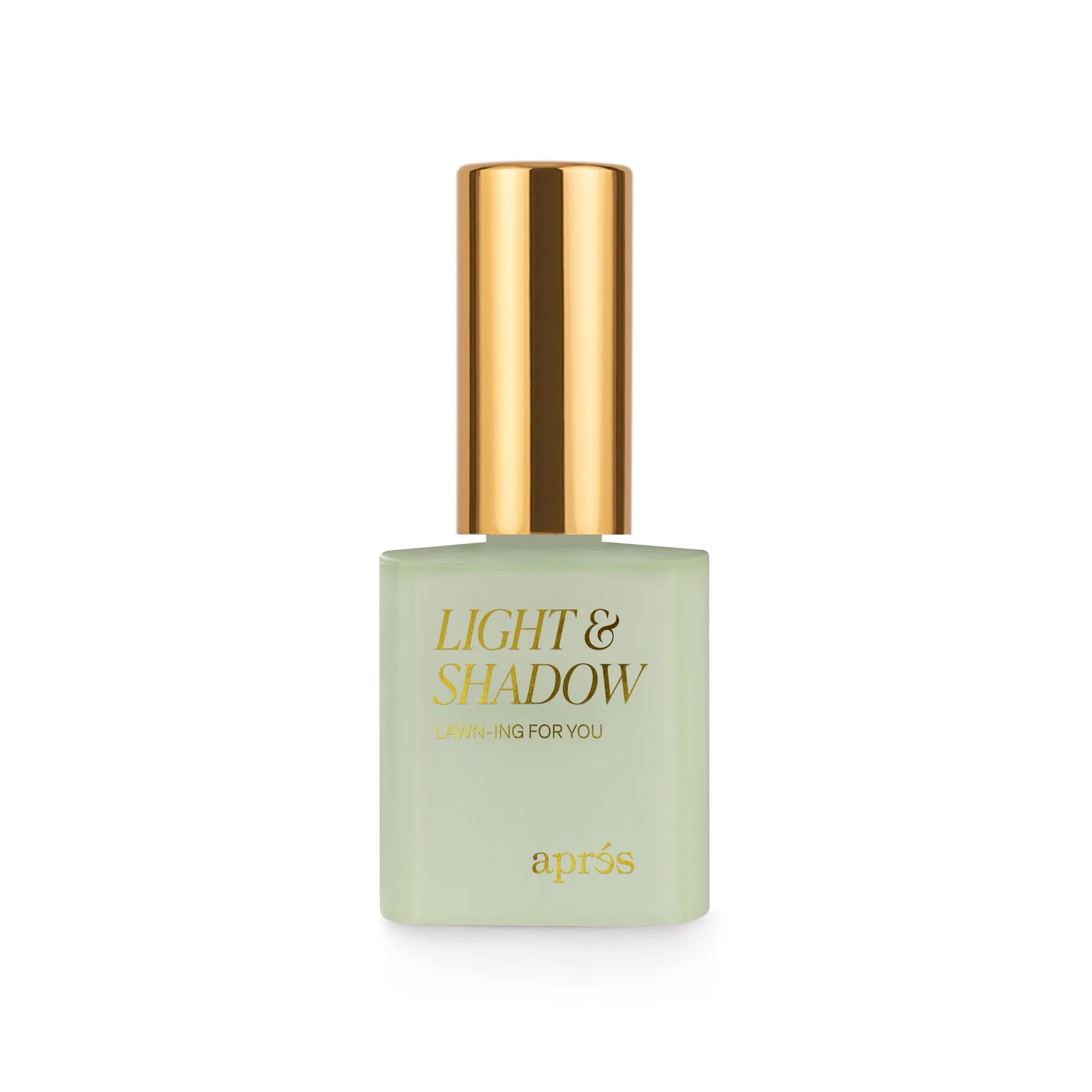Apres Light & Shadow Sheer Gel Couleur 505 Lawn - Natural Nude Gel Polish for Nails - Perfect for French Manicure, Bridal Nails & Everyday Wear