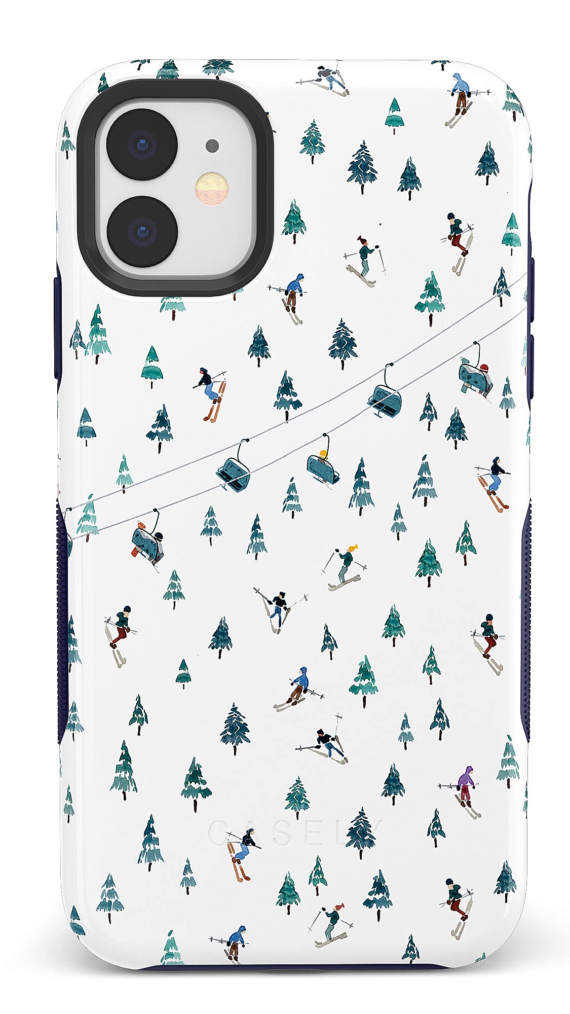 Casely iPhone 11 Case - Après Ski Inspired Protective Phone Cover | Durable Shockproof Design for Winter Sports & Outdoor Adventures
