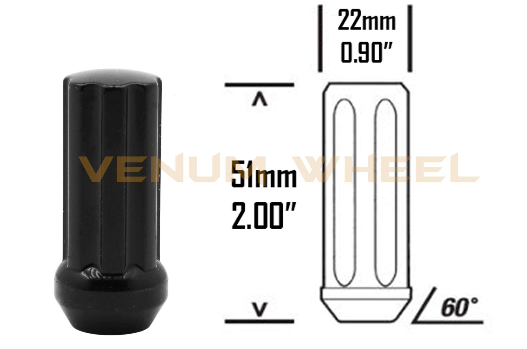 4-Piece 5x150mm Hub Centric Wheel Spacers Adapters - 3