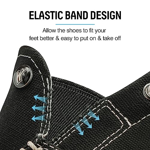 Women's Slip-On Loafers - Comfortable Boat Shoes with Arch Support for Plantar Fasciitis - Breathable Canvas Sneakers for Walking, Work & Casual Wear