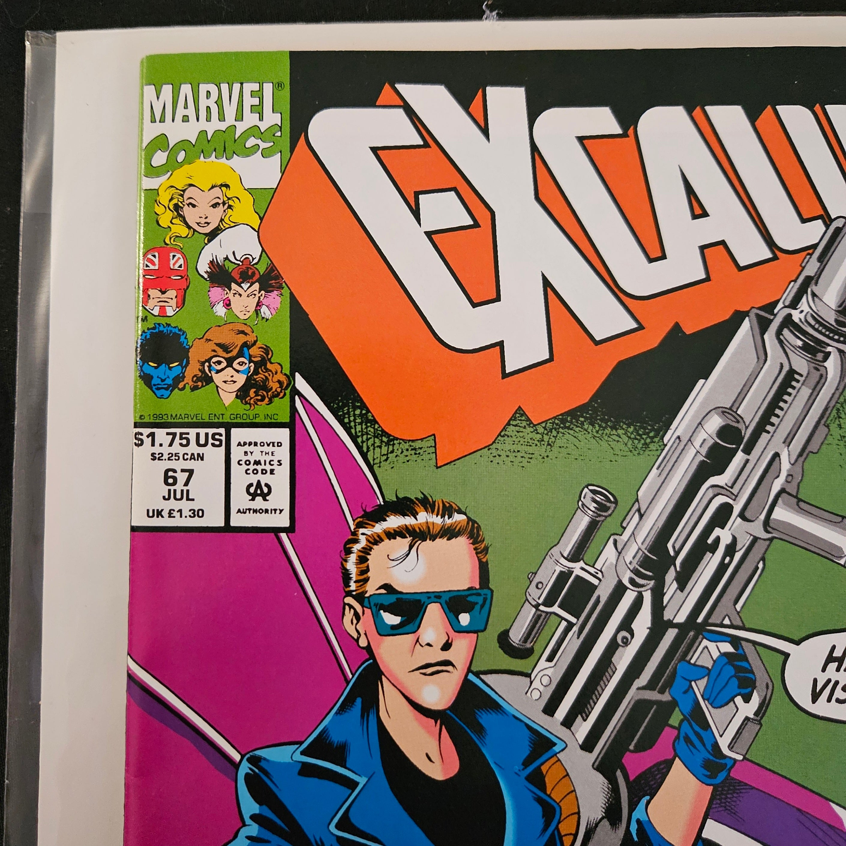 Excalibur #67 Marvel Comic Book (Oct 1993) - Colin the Barbarian Issue | Near Mint Condition | Collectible Superhero Comics | Perfect for Marvel Fans & Comic Collectors