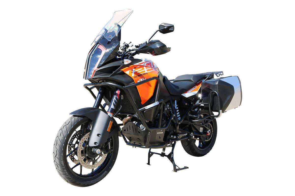 T-Rex Racing Motorcycle Luggage Guards for KTM 1190 Adventure & 1290 Super Adventure R/S/T - Durable Orange Side Case Protectors | Perfect for Off-Road Touring & Adventure Riding