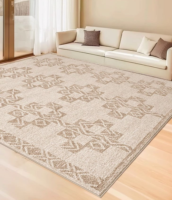 Abstract Modern Rugs for Bedroom, Dining Room & Living Room - Contemporary Geometric Area Rugs - Perfect for Home Decor, Office Spaces & Cozy Interior Design