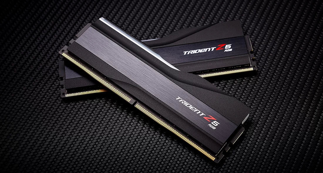 G.Skill Trident Z5 RGB DDR5 RAM 32GB (2x16GB) 5600MHz 7800MT/s Gaming Memory Kit - High Performance for PC Builds, Overclocking & Content Creation