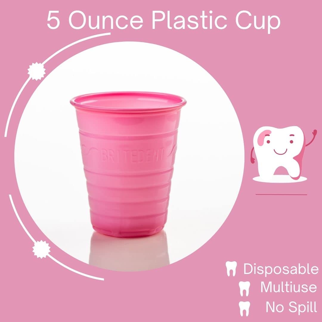 1000-Pack Purple/Lavender 5 oz Disposable Plastic Cups with Embossed Grip - Bulk Drinking Cups for Dental Offices, Hospitals, Home, Office & Picnics | Perfect for Parties, Events, and Everyday Use