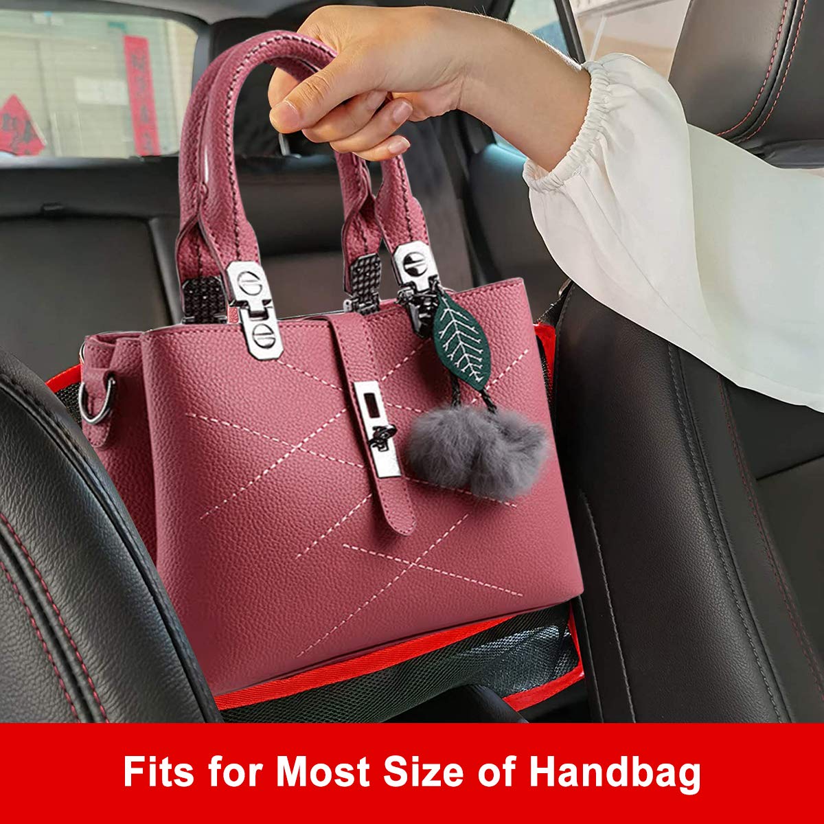 Car Seat Back Organizer - Black, Multi-Pocket Storage for Road Trips & Travel Accessories | Perfect for Kids, Families & Road Trips