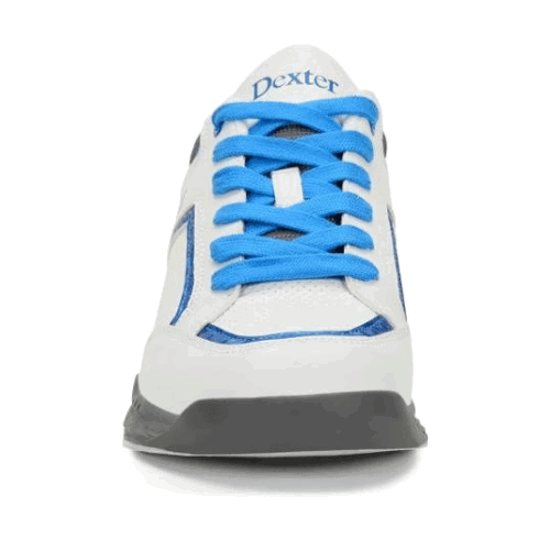 Dexter Men's Bud White & Blue Bowling Shoes - Lightweight & Comfortable for League Play & Casual Bowling