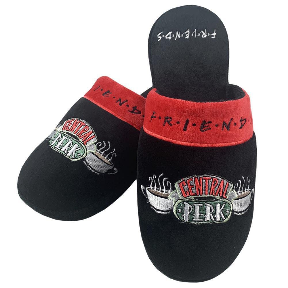 Central Perk FRIENDS TV Series Slippers - Unisex Men's & Women's Cozy House Shoes - Perfect for Fans, Lounge Wear & Gift Ideas