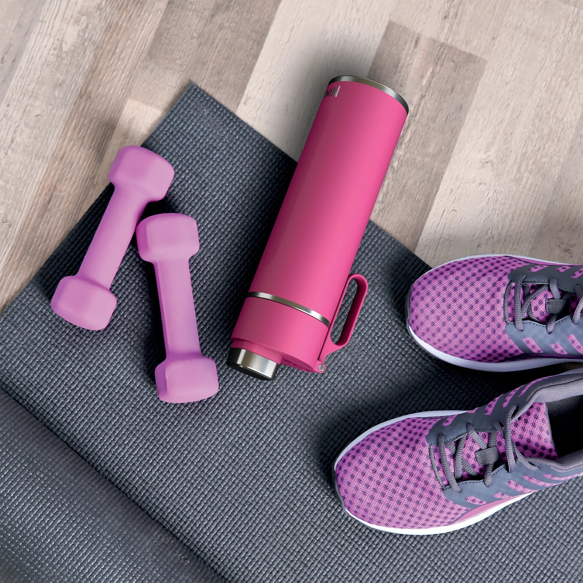 Ninja Thirsti 828ml Insulated Stainless Steel Water Bottle - Leakproof, BPA-Free, Keeps Drinks Cold/Hot for 24 Hours - Perfect for Gym, Hiking, Travel & Outdoor Activities