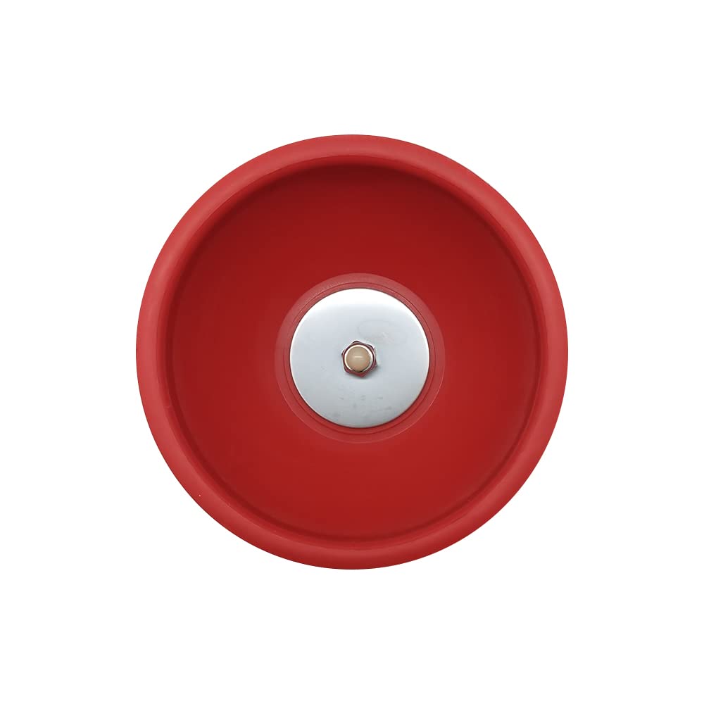 Zeekio Sidewinder Diabolo - Professional Juggling Toy for Performers & Beginners (Red) - Perfect for Circus Shows, Street Performances & Skill Practice