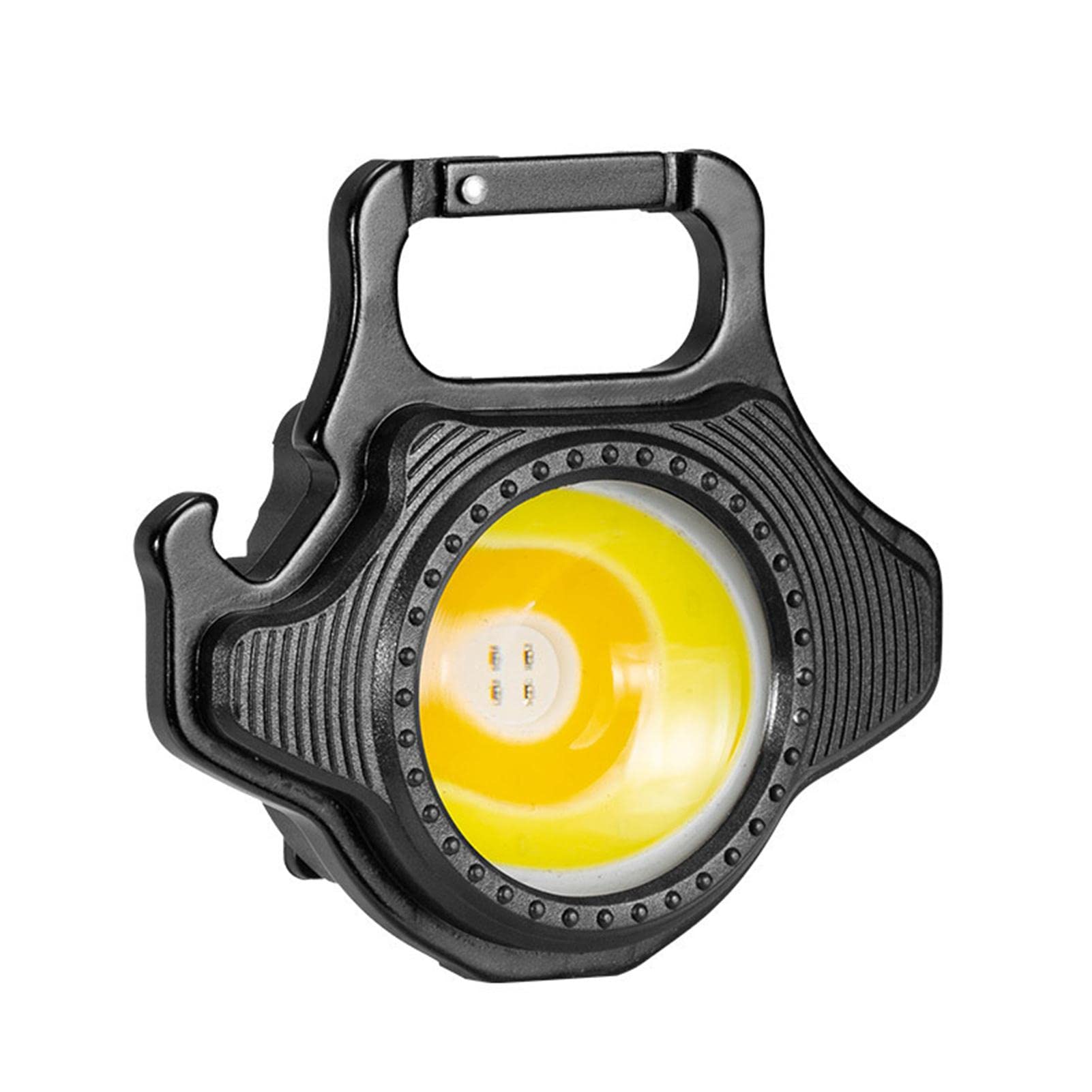 Kumprohu 500 Lumens Rechargeable Keychain Flashlight - Ultra Bright Mini LED Work Light with 3 Modes for Outdoor Camping, Hiking, Emergency & Everyday Carry (EDC)