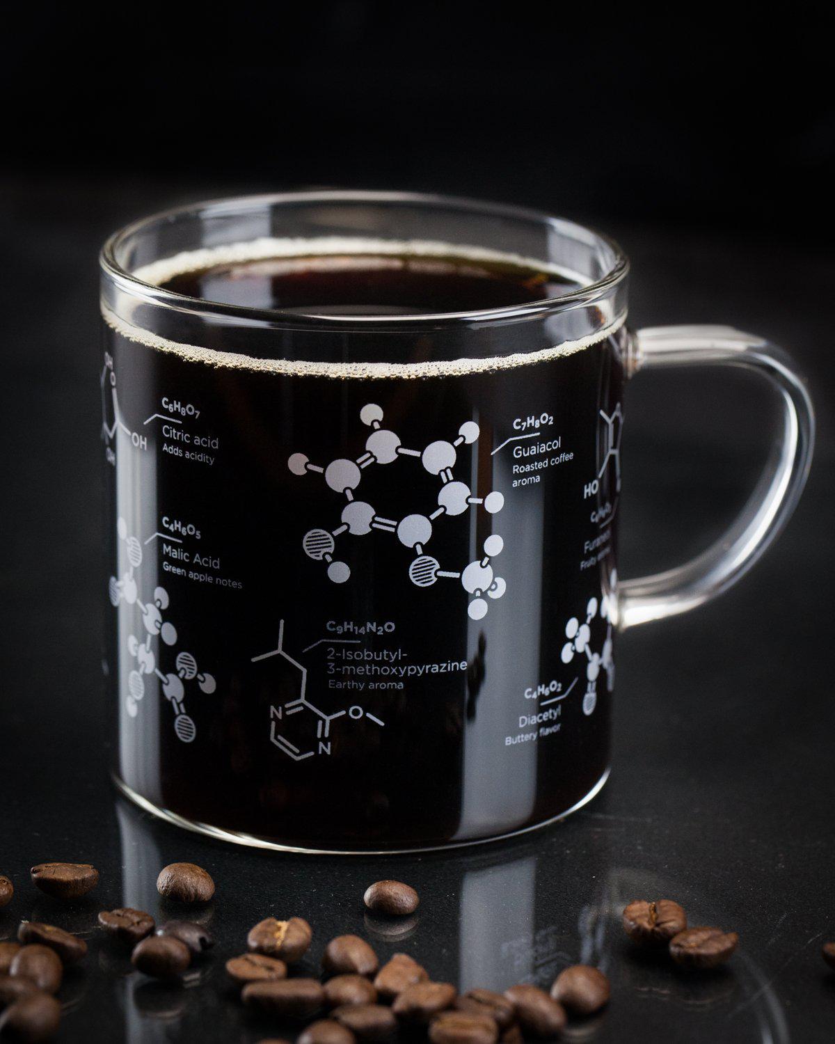 Premium Coffee Glass Mug - Double Wall Insulated, Shatterproof & Heat Resistant - Perfect for Home, Office & Travel - Enjoy Hot or Cold Beverages in Style