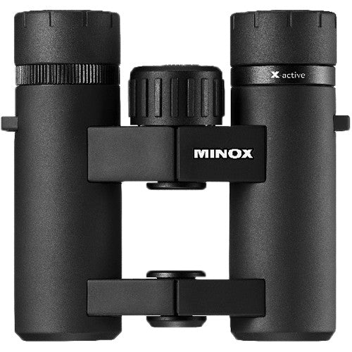 MINOX X Active 10x25 Compact Binoculars - High Performance Waterproof Binoculars for Bird Watching, Hiking, Travel & Outdoor Adventures