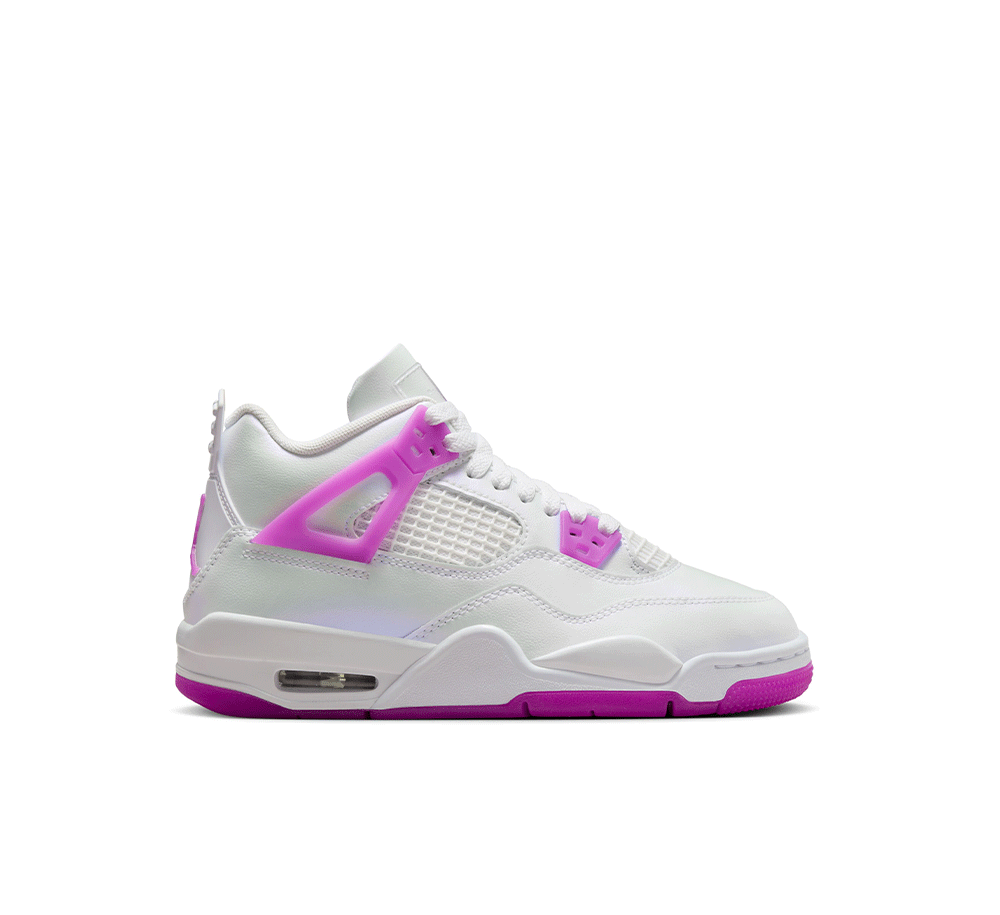 Air Jordan 4 Retro GS Sneakers for Kids - Basketball Shoes for Boys & Girls - Comfortable Athletic Shoes for School, Sports & Casual Wear