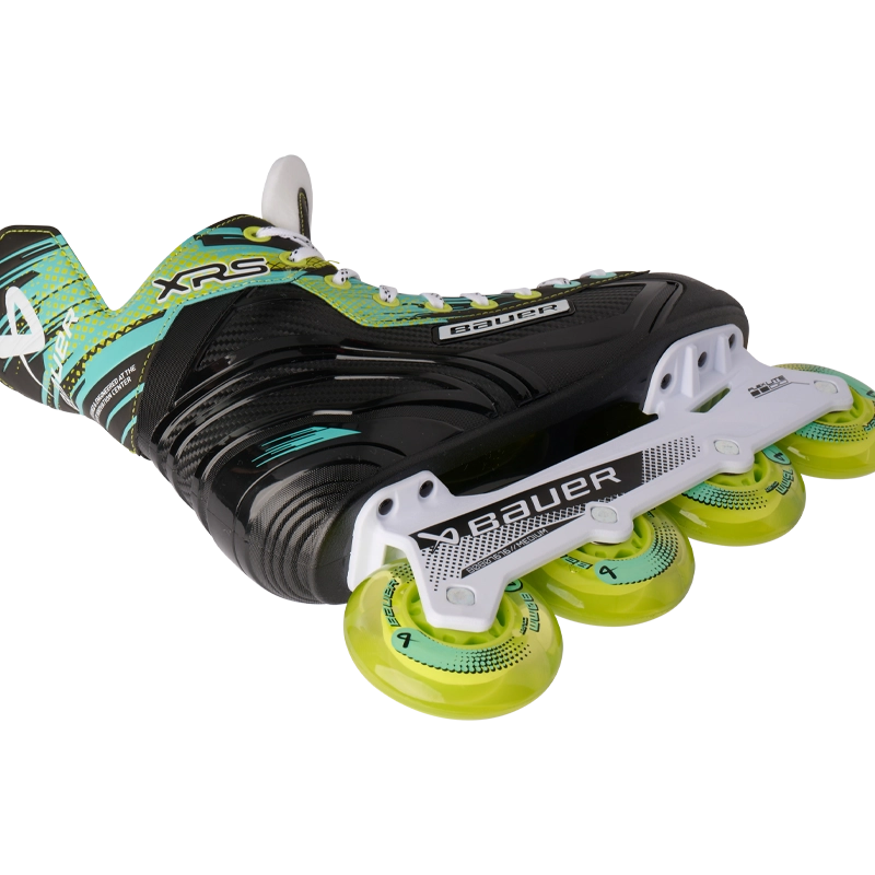 Bauer XRS Roller Hockey Skates for Men - Senior Level Performance Inline Skates for Outdoor & Indoor Hockey Training and Games
