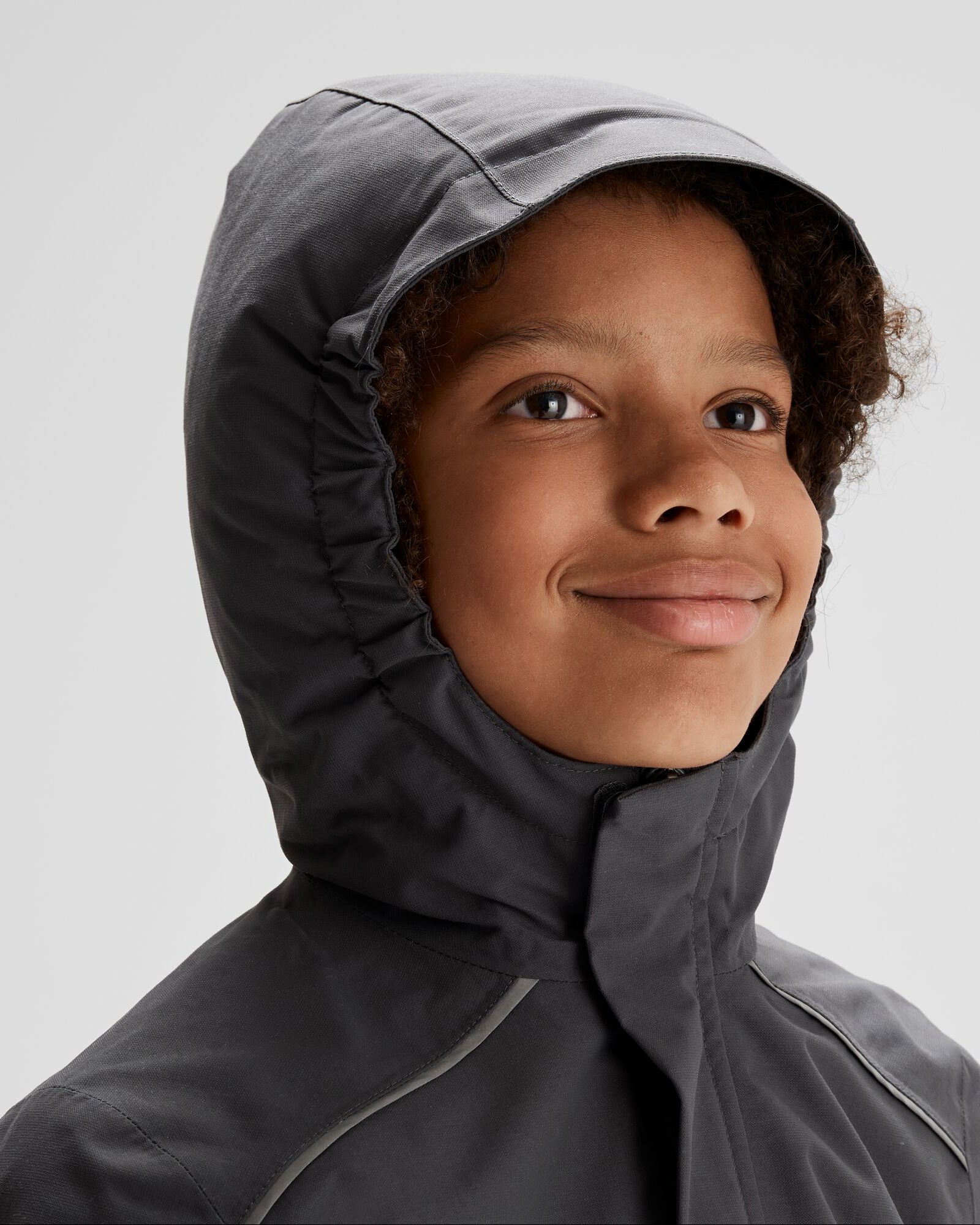 Andulo Boys' 2-Layer Waterproof Rain Jacket for Kids - Lightweight & Breathable for Outdoor Play, School & Hiking