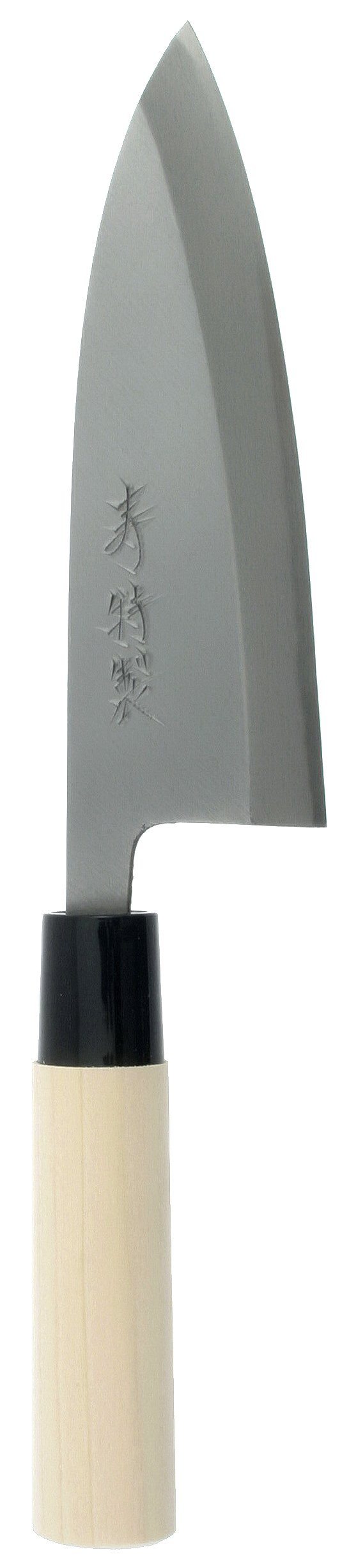 Premium SK-5 High-Carbon Japanese Deba Knife 165mm - Professional Fish Filleting & Sushi Preparation Tool - Ideal for Chefs, Home Cooks & Seafood Lovers
