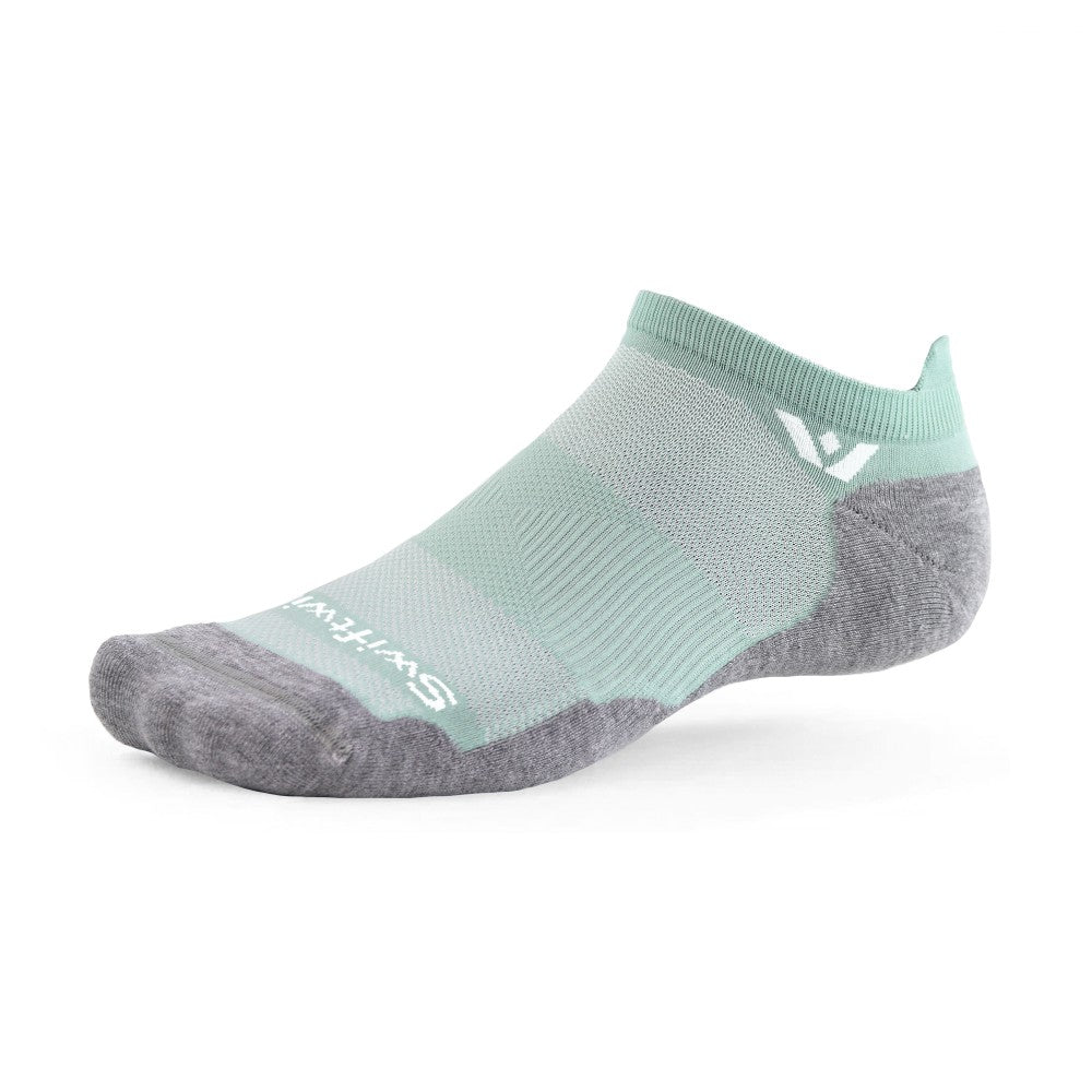 Swiftwick Maxus No Show Socks - Breathable & Cushioned Running Socks for Men & Women - Perfect for Running, Hiking & Gym Workouts