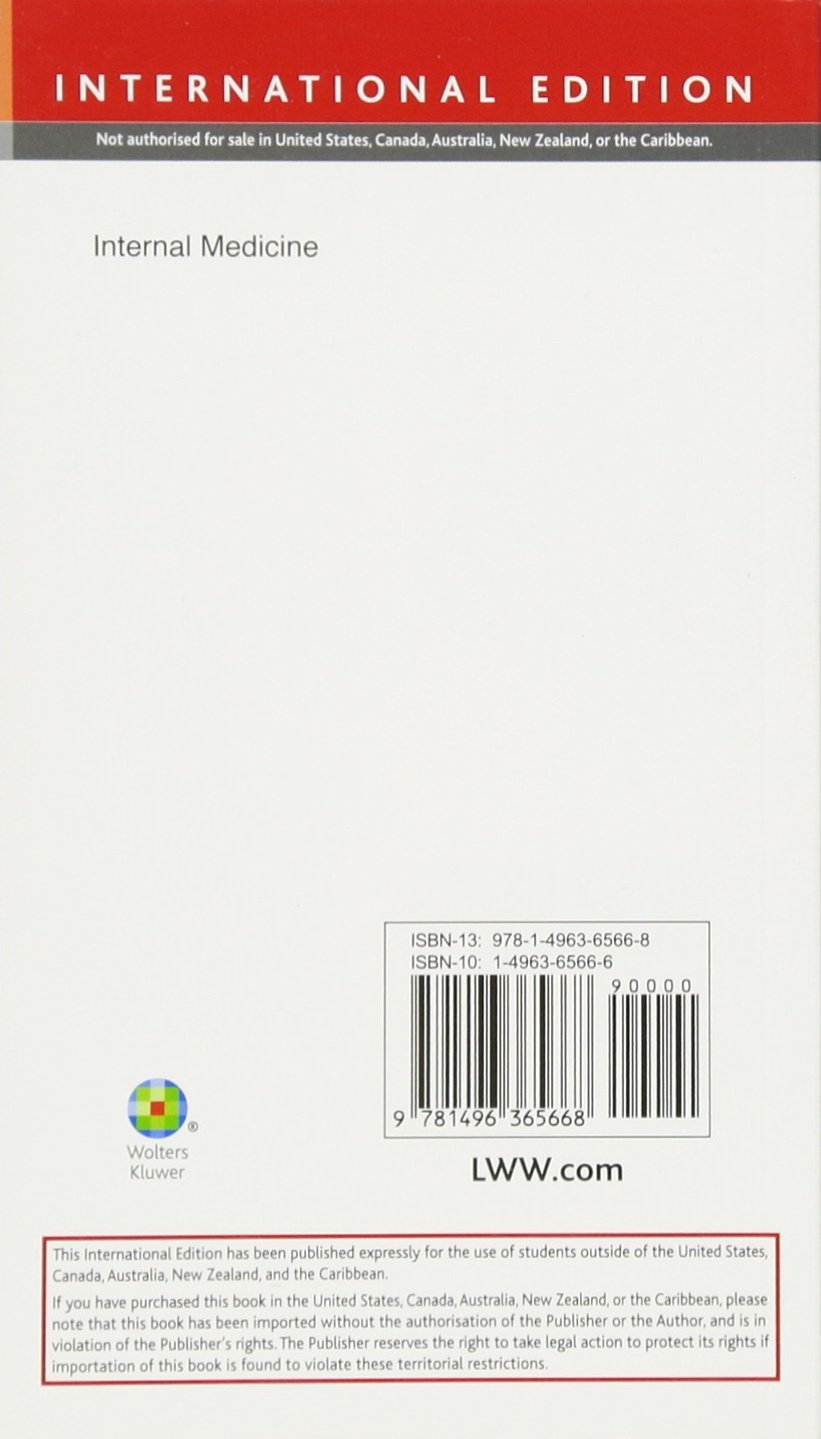 Pocket Medicine: The Massachusetts General Hospital Handbook of Internal Medicine - Compact Medical Reference Notebook for Doctors, Students & Healthcare Professionals | Perfect for Clinical Rotations, Residency & Quick Diagnosis