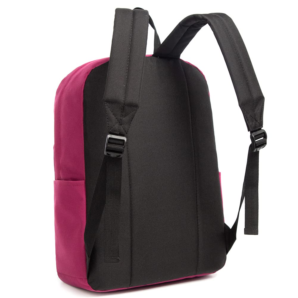 Classic Black School Backpack for College & Travel - Laptop Backpack for Boys & Girls