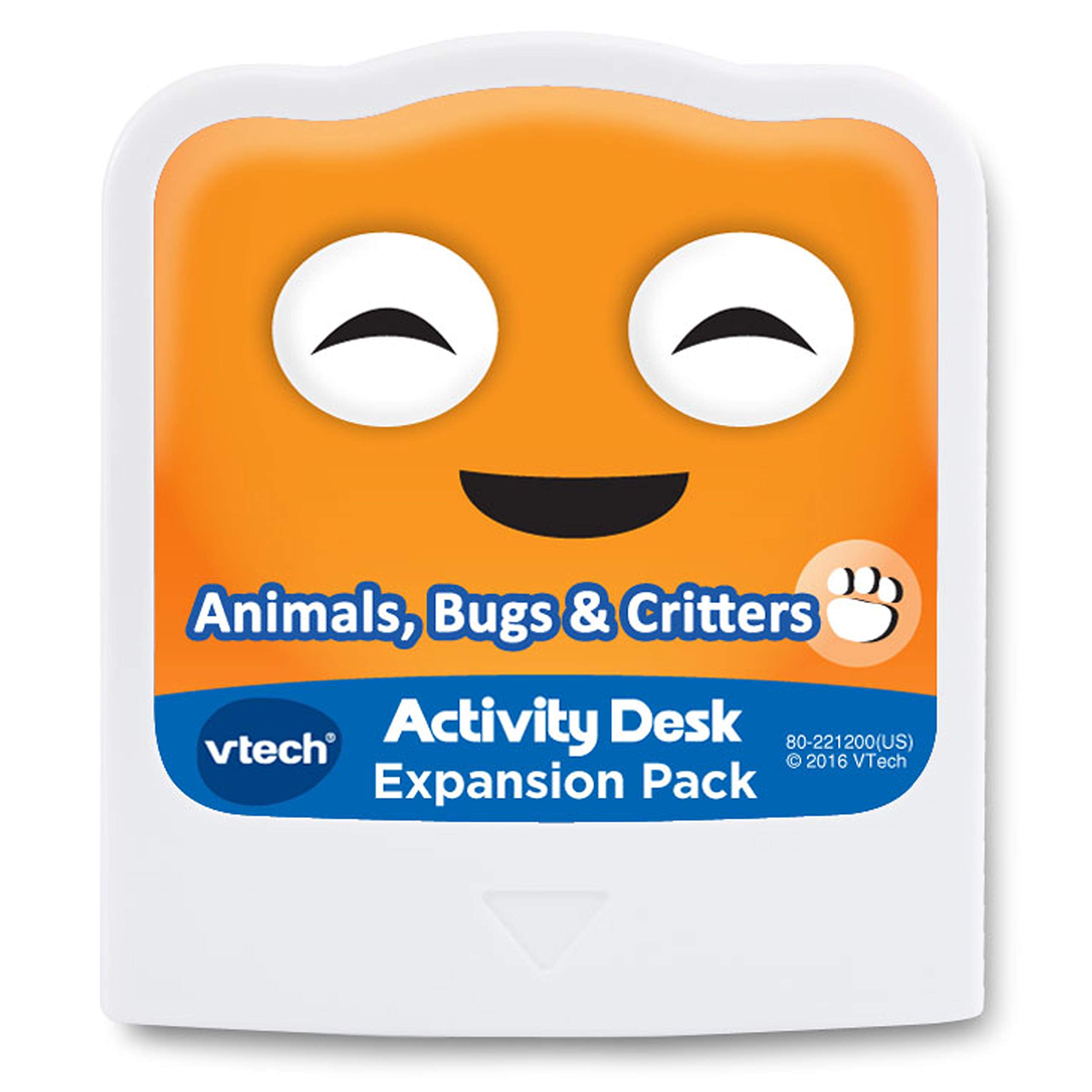 VTech Touch and Learn Activity Desk Deluxe Expansion Pack - Animals, Bugs & Critters Learning Toy for Kids | Preschool Educational Activity for Home & Classroom Use
